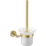 Ёршик для унитаза LEMARK BELUGA LMA-8021S-BRLG брашированное светлое золото